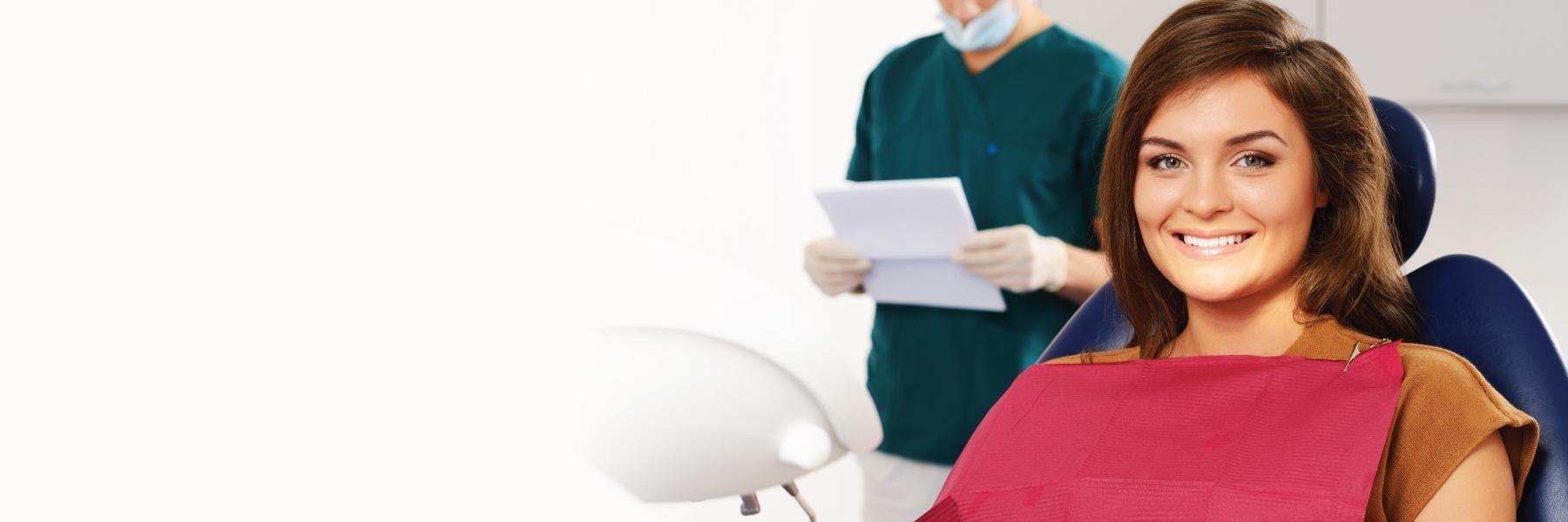 woman smiling after root canal treatment, Fort Collins CO